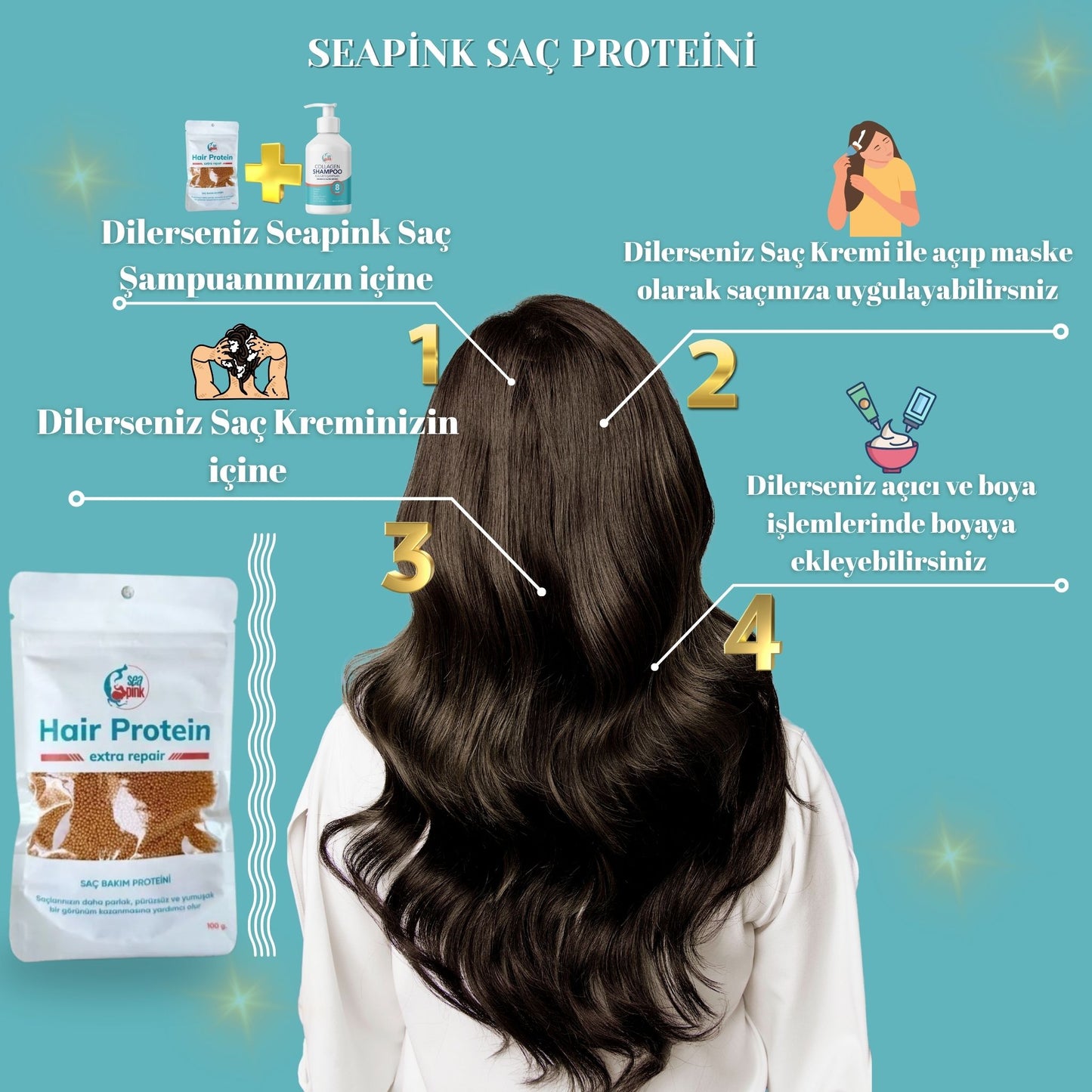 Seapink® Saç Bakım Proteini