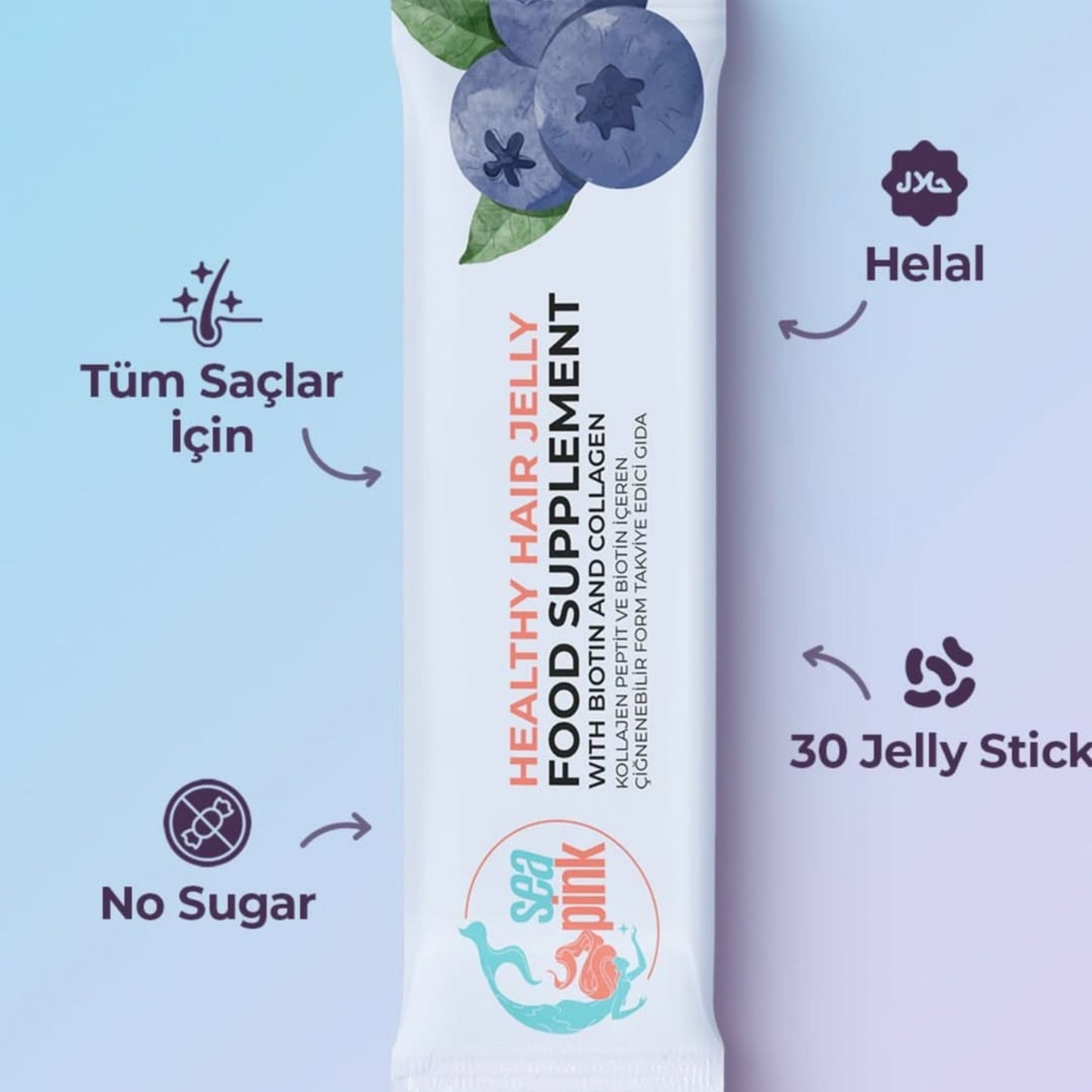 Seapink® Saç Vitamin Jeli