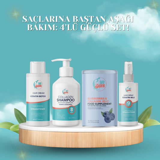 4’lü Bebek Saç Jeli